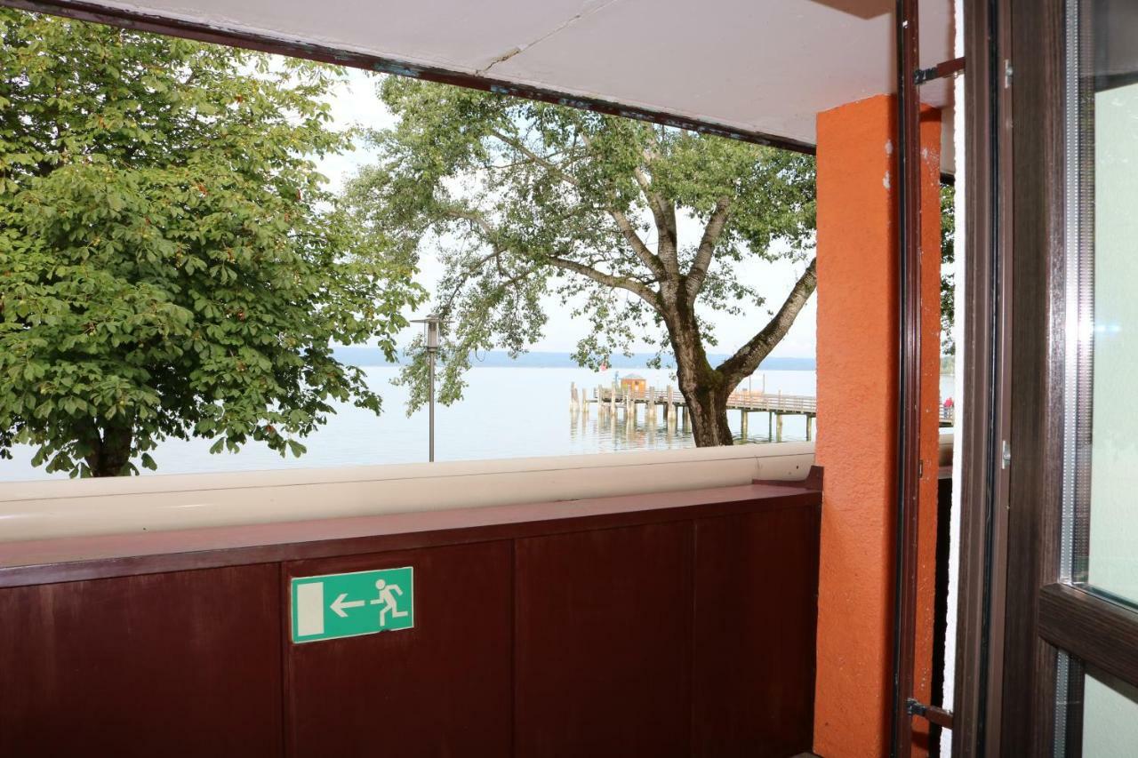 Seehotel Pegasus Хершинг ам Амерзе Екстериор снимка